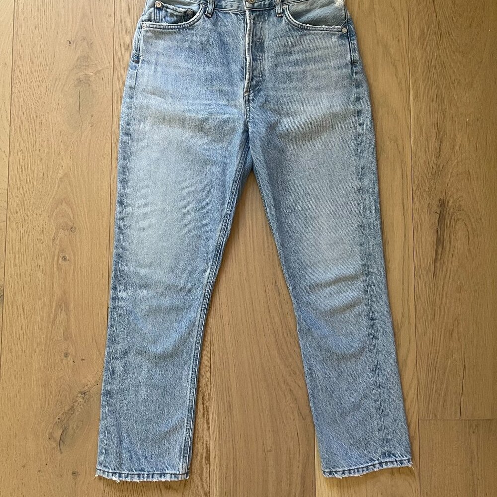 AGOLDE Riley High Rise Straight Crop - Picture 7 of 11